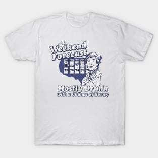 Weekend Forecast 2024 T-Shirt